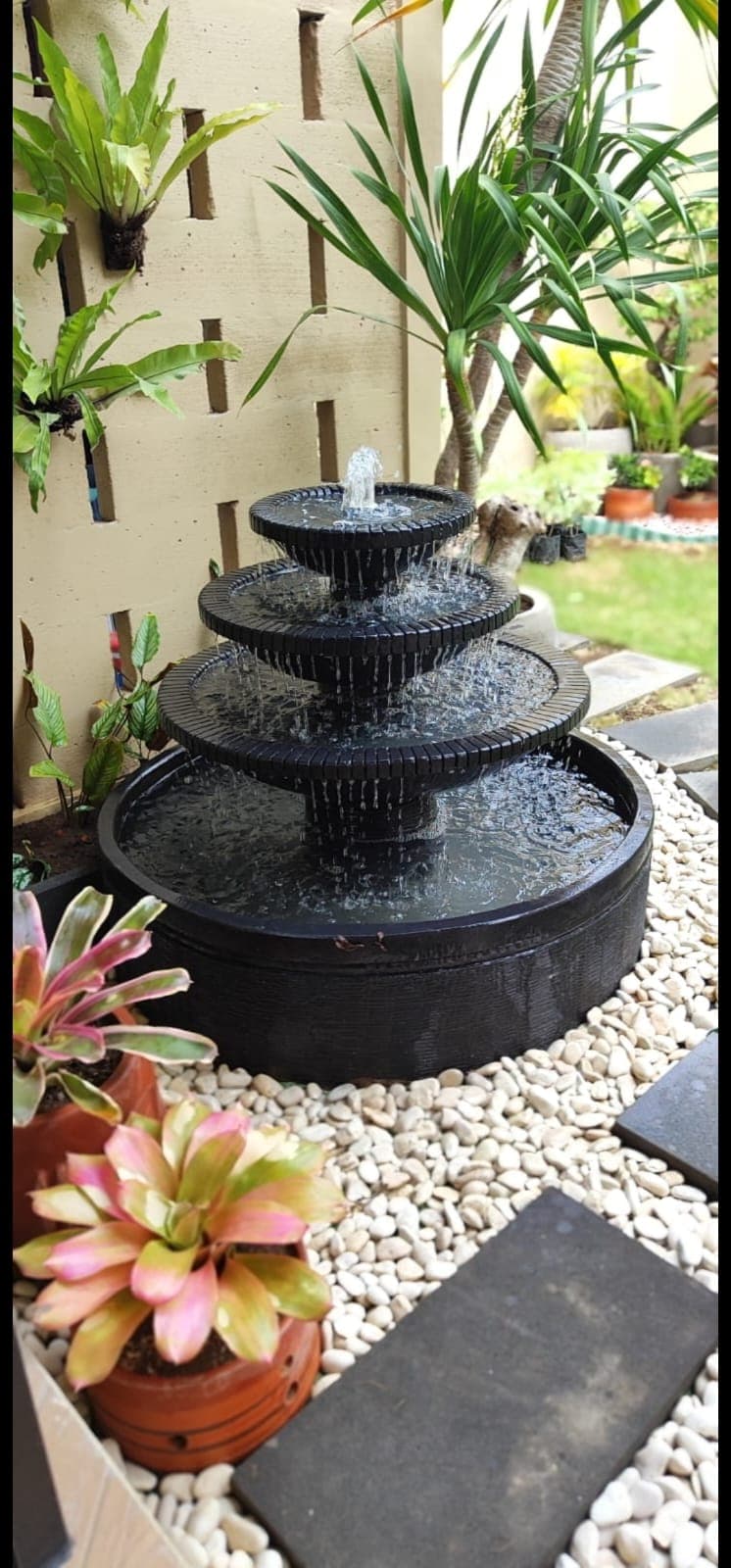 Galleria Imports water fountain