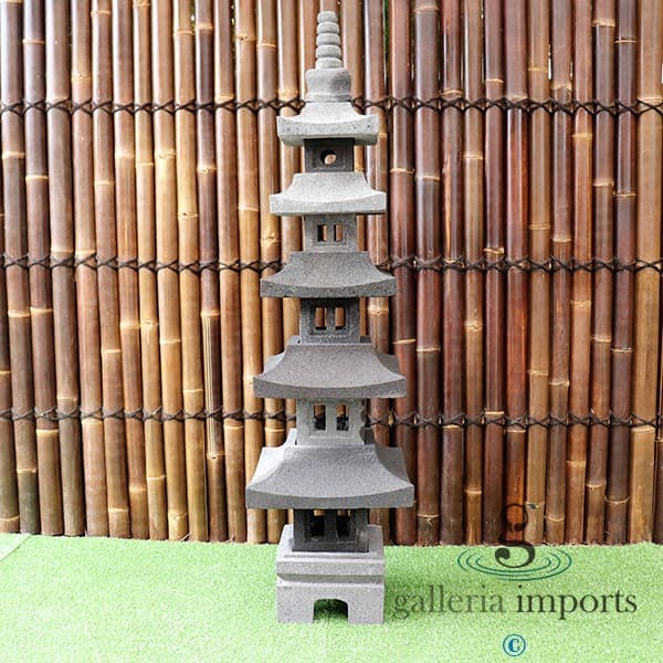 Extra Large Lava Stone Lantern