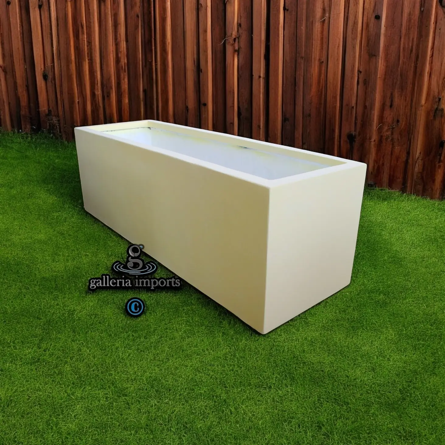 Grc Plain Pot 160l X 50w X 50h