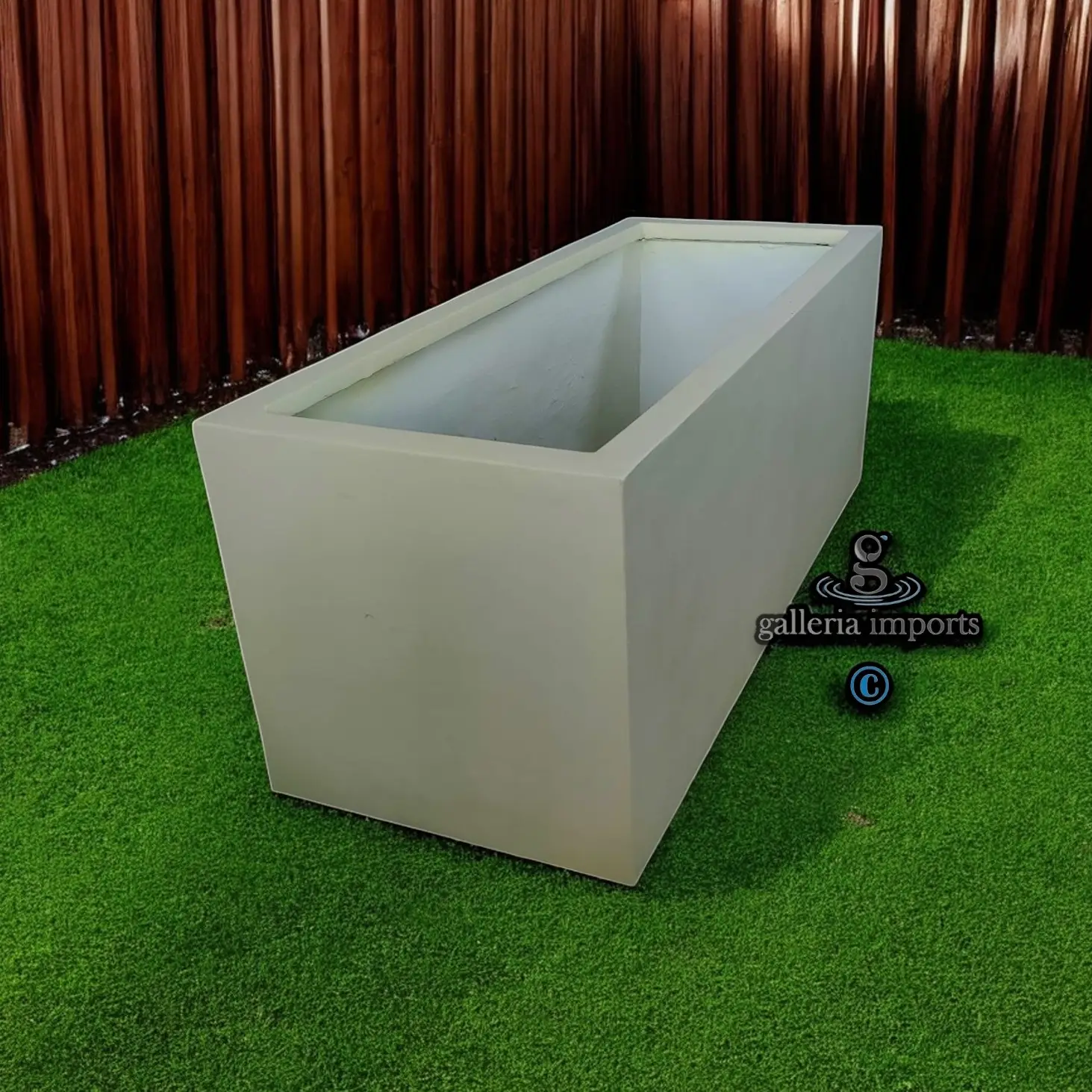 Grc Plain Pot 300l X 50w X 60h
