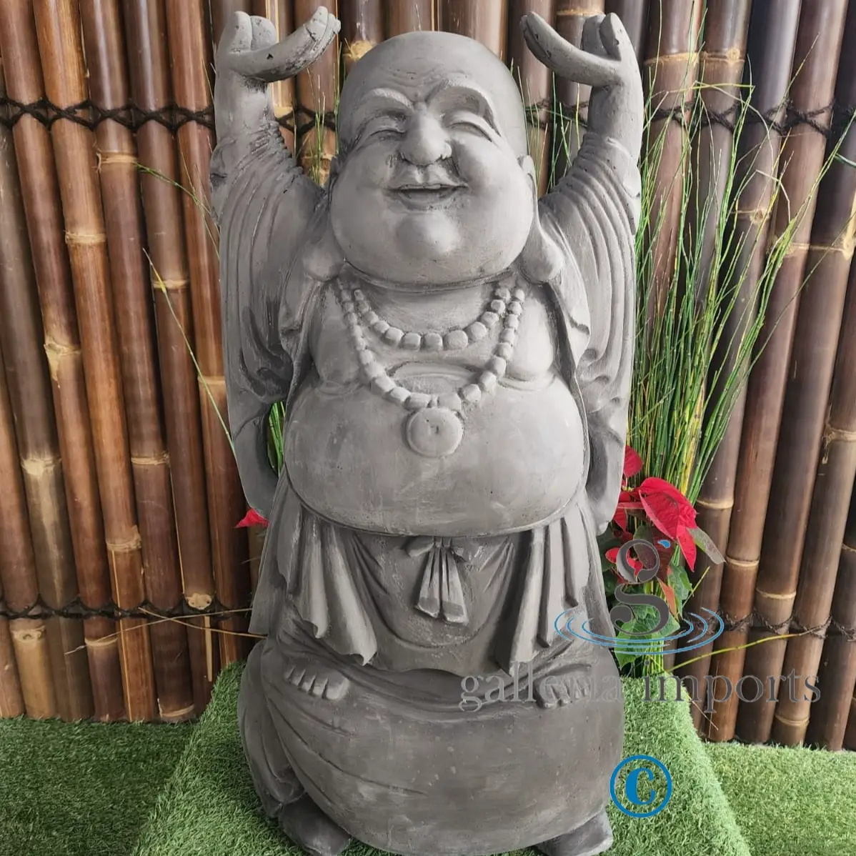 Hands Up Jolly Buddha