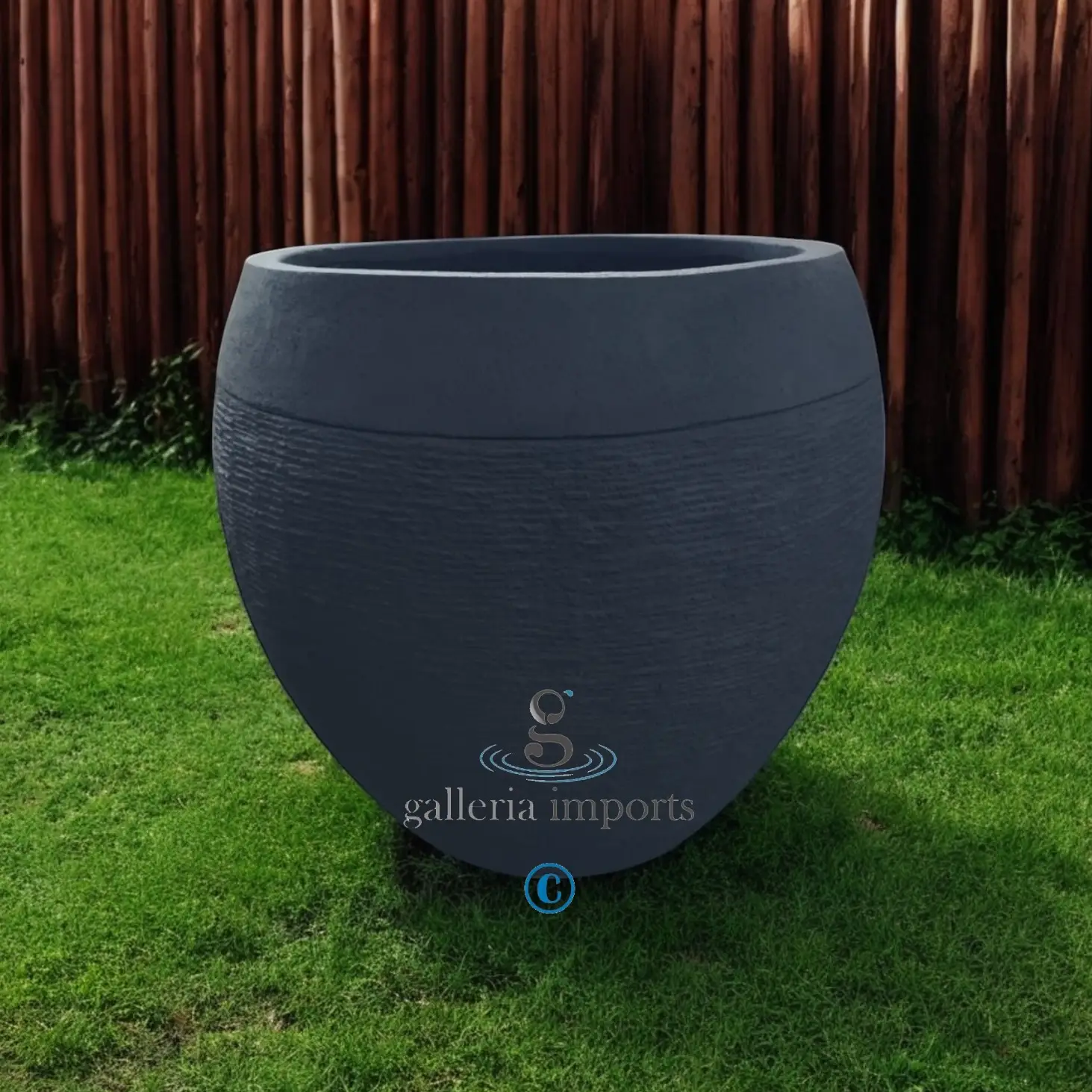 Large Concrete Gentong Pots