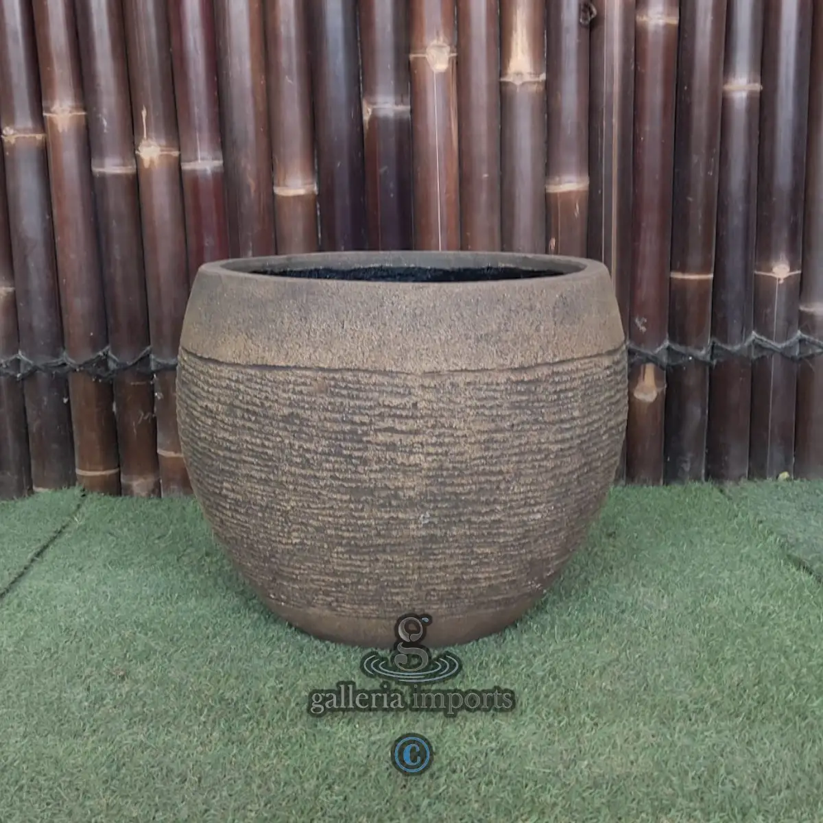 Small Concrete Gentong Pots