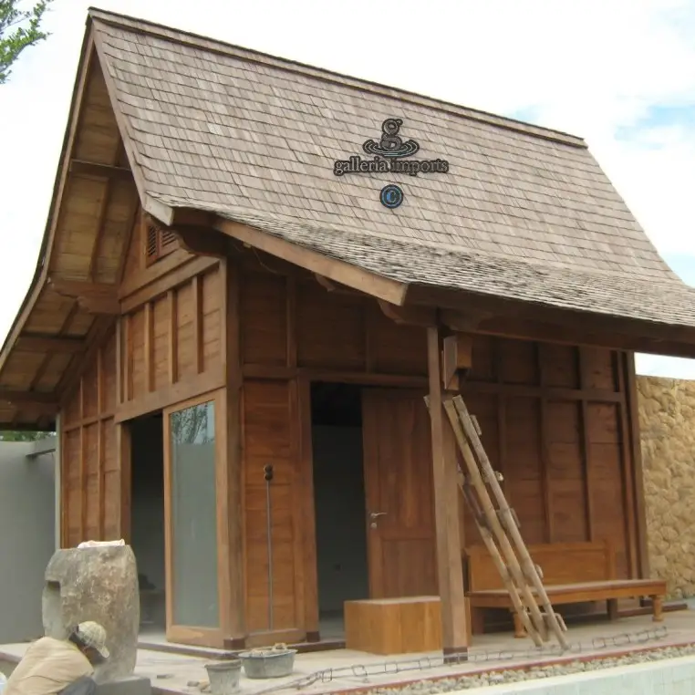 Wooden House Bengkirai 4x5meters Include Terass